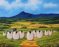 Bennachie backdrop