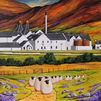 On the whisky trail - Dalwhinnie