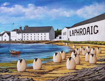 On the whisky trail - Laphroaig