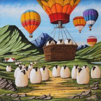 Up, up and away